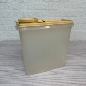 Vtg Tupperware Store N Pour Cereal Keeper Flip Top Medium 469-A w/ Lid 471-10